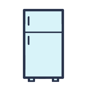 Refrigerator Hoop Pine Kitchens